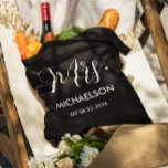 Newlywed Typography Script Tote Bag<br><div class="desc">Newlywed "Mrs" script typography gifts</div>