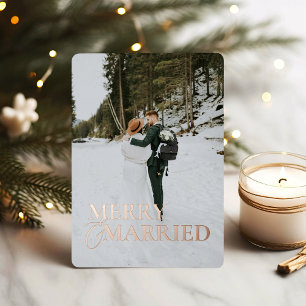 Newlyweds First Christmas Merry & Married Classic