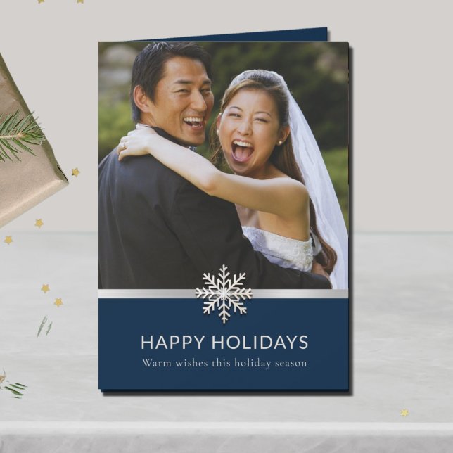 Newlyweds' First Holiday Together Card (Creator Uploaded)