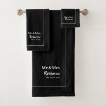 Newlyweds Mr & Mrs Personalised Large