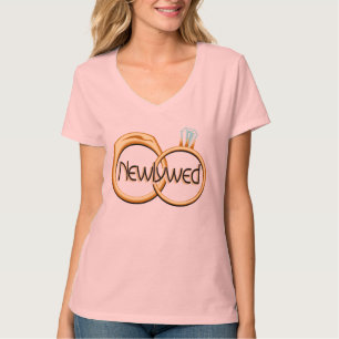 Newlyweds Wedding Rings T-Shirt