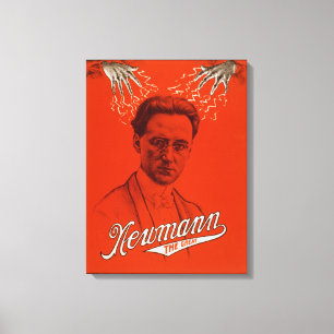 Newmann the Great Magician Poster #2 Canvas Print