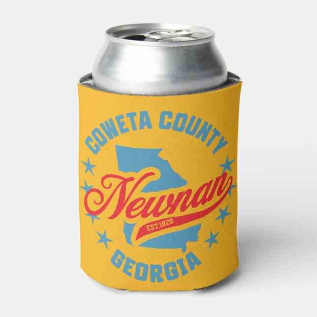 Newnan, Georgia Can Cooler (Can Front)