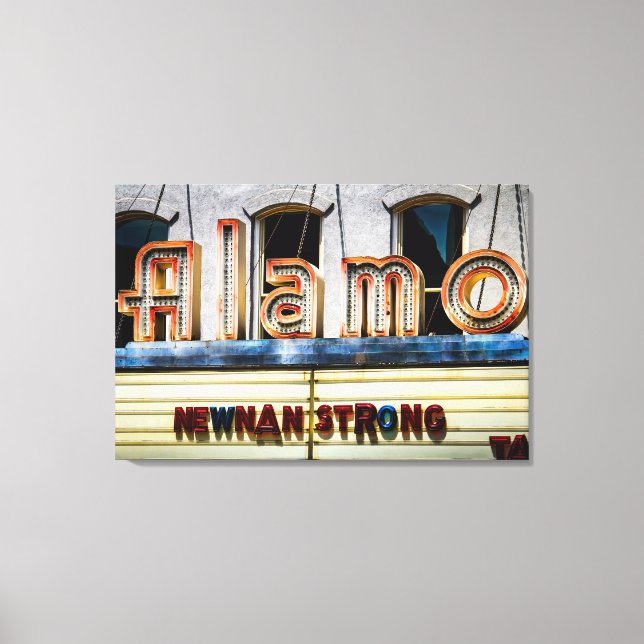 NEWNAN STRONG Canvas Art (Front)
