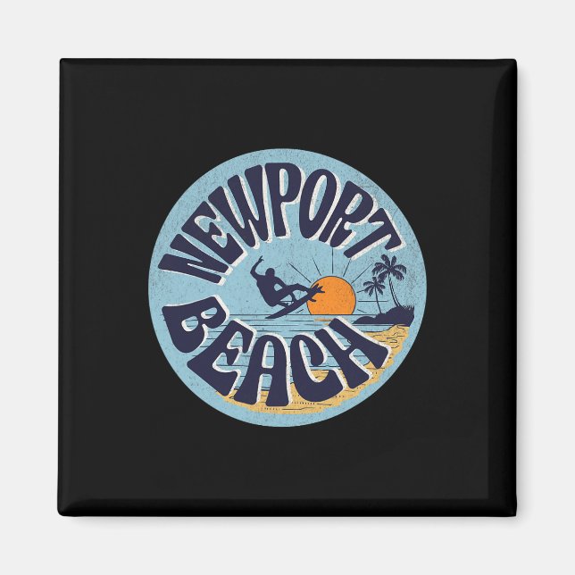 Newport Beach _4  Magnet (Front)