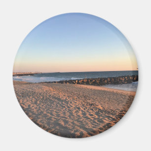 Newport Beach at Sunset, California Magnet