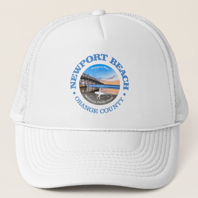 Newport Beach (C) Trucker Hat (Front)