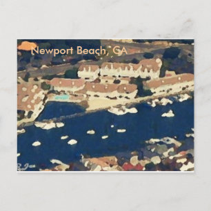 Newport Beach, CA Postcard