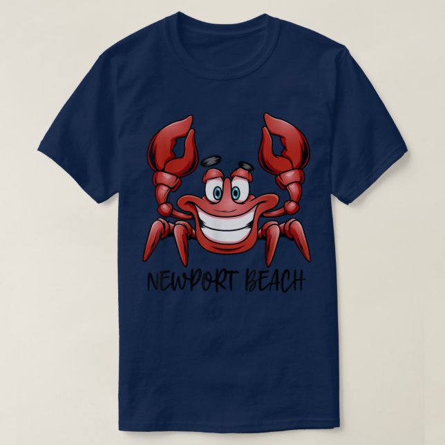 Newport Beach California Family Vacation Group Tri T-Shirt (Design Front)