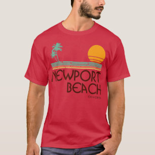 Newport Beach California Surf Light T-Shirt