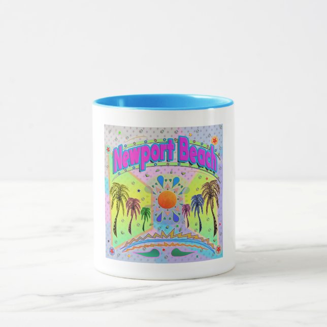 Newport Beach Calm Desire Mug (Center)