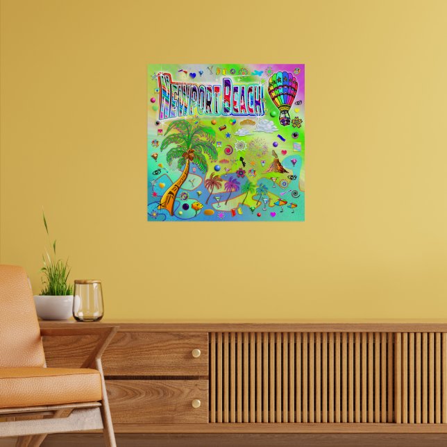 Newport Beach Timeless Melody Poster (Living Room 2)