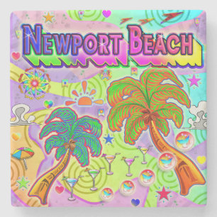 Newport Beach Vacation Target Coaster