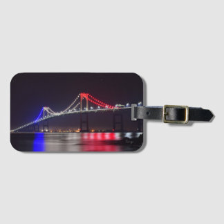 Newport Bridge Independence Day Luggage Tag