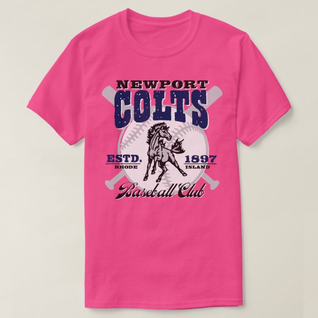 Newport Colts Baseball T-Shirt (Design Front)