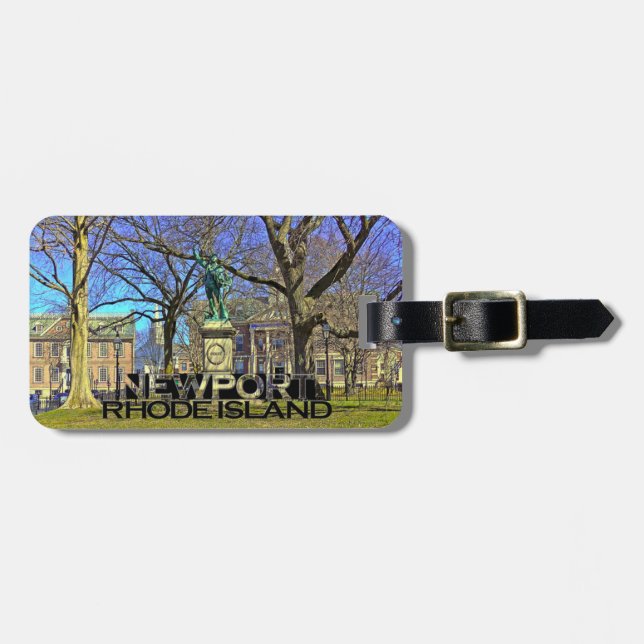Newport Luggage Tag (Front Horizontal)