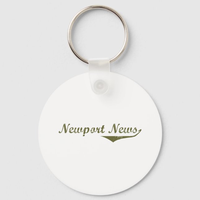 Newport News  Revolution t shirts Key Ring (Front)