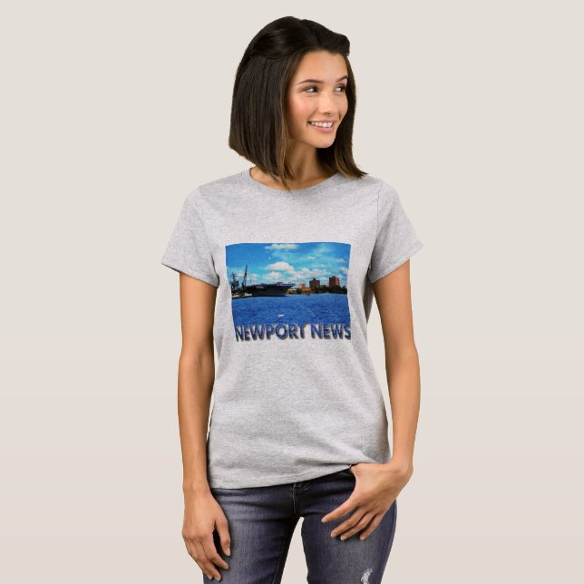 Newport News, VA T-Shirt (Front Full)