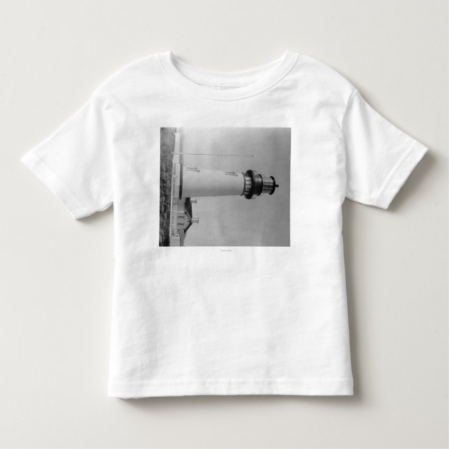 Newport, Oregon Lighthouse on Cape Fowlweather Toddler T-Shirt (Front)