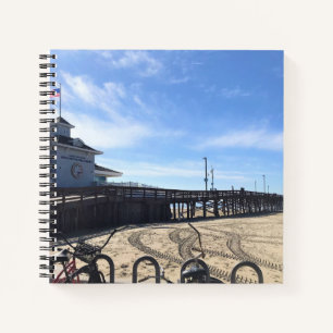 Newport Pier, Newport Beach, California Notebook