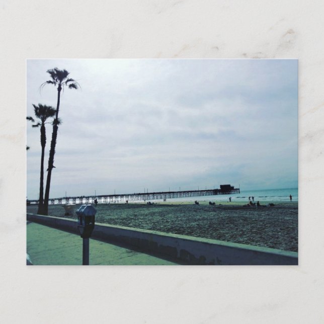 Newport Pier, Newport Beach, California Postcard (Front)