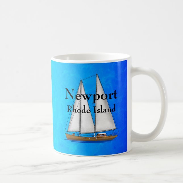 Newport Rhode Island Coffee Mug (Right)