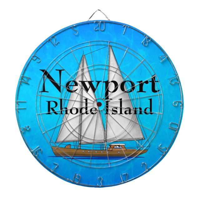 Newport Rhode Island Dartboard (Front)