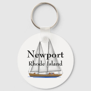 Newport Rhode Island Key Ring