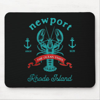 Newport Rhode Island Lobster Fishing Vacation Beac Mouse Pad