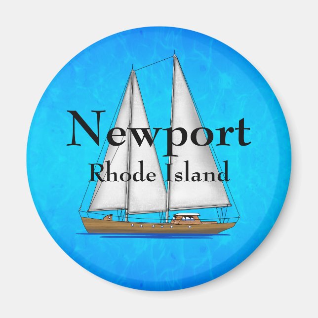 Newport Rhode Island Magnet (Front)