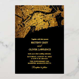 Newport Rhode Island Map golden Wedding