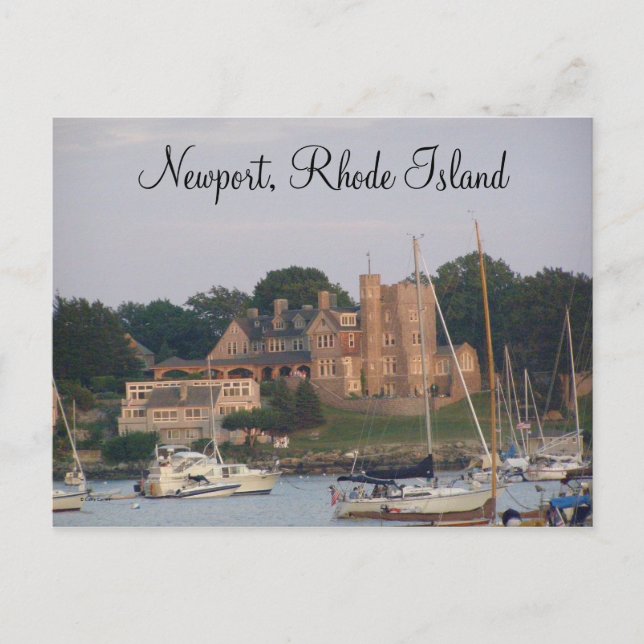 Newport, Rhode Island Postcard (Front)