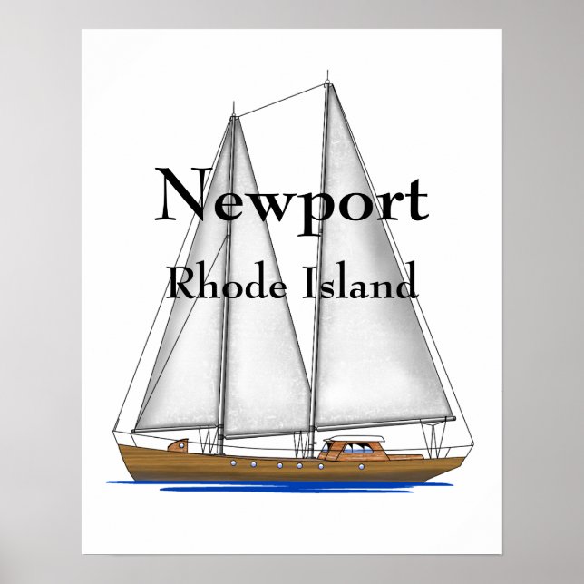 Newport Rhode Island Poster (Front)