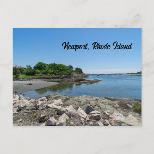 Newport, Rhode Island’s Coast Postcard