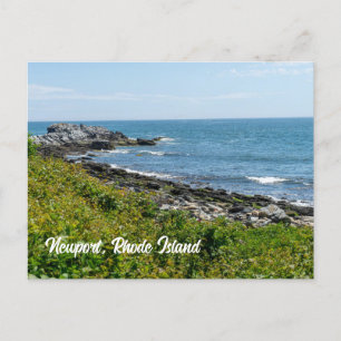 Newport, Rhode Island’s Coast Postcard