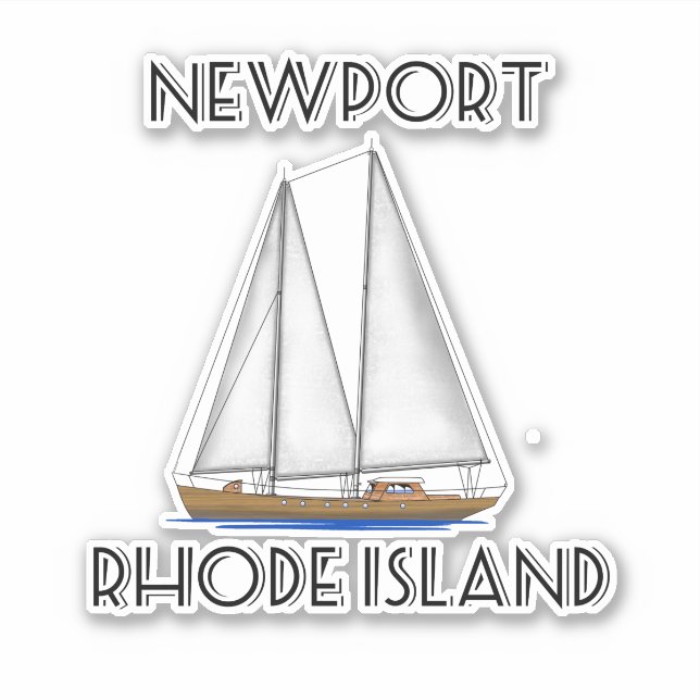 Newport Rhode Island Sailing (Front)