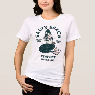 Newport Rhode Island Shirt Oyster Bar Mermaid Gift