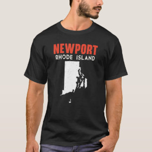 Newport Rhode Island USA State America Travel T-Shirt