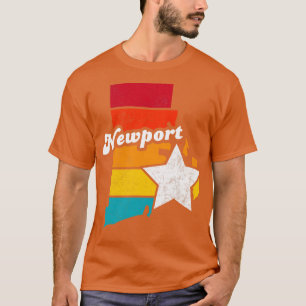 Newport Rhode Island Vintage Distressed Souvenir 2 T-Shirt