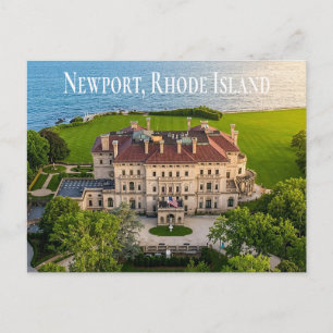 Newport RI Breakers Mansion Rhode Island Postcard