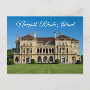Newport RI Breakers Mansion US Travel Rhode Island Postcard