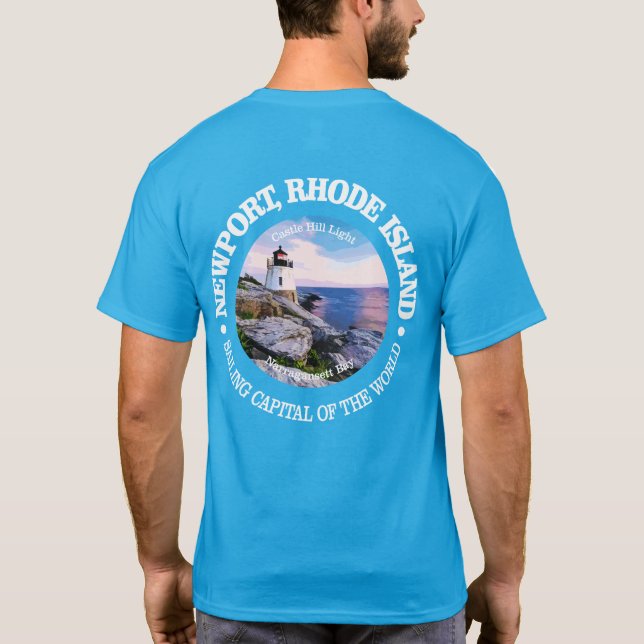 Newport RI (C) T-Shirt (Back)