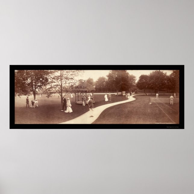 Newport, RI Casino Photo 1902 Poster (Front)