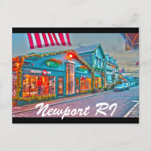 Newport RI Postcard