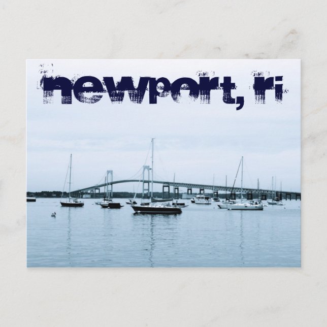 Newport RI Postcard (Front)