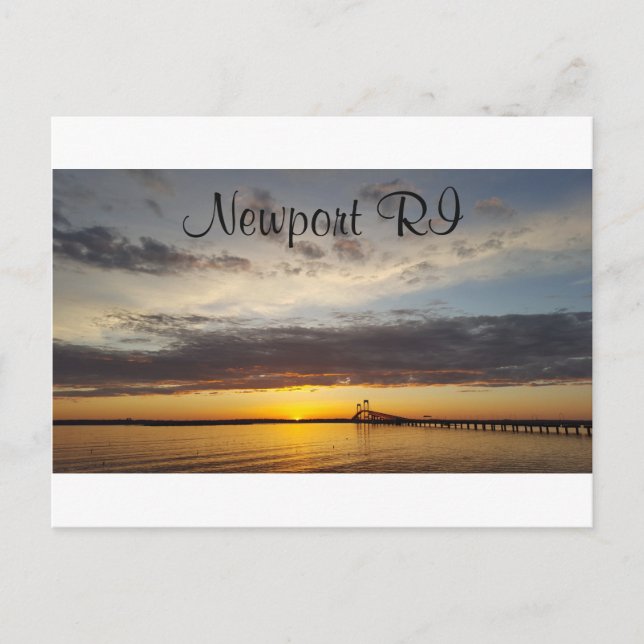 Newport RI Postcard (Front)