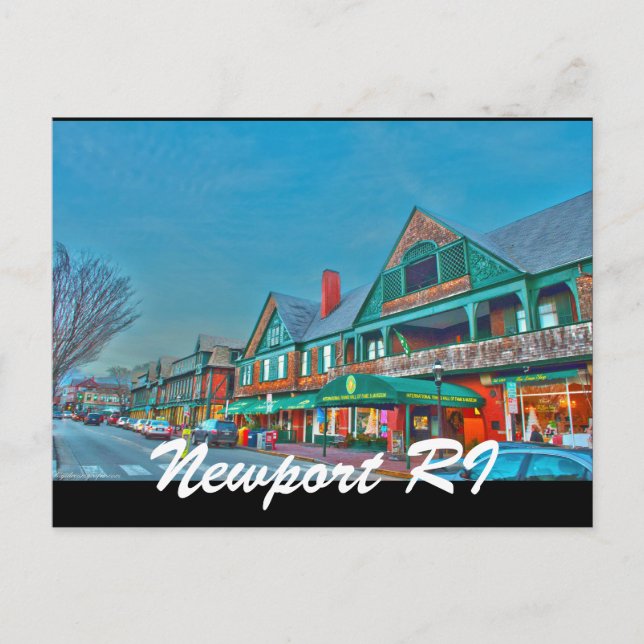 Newport RI Postcard (Front)