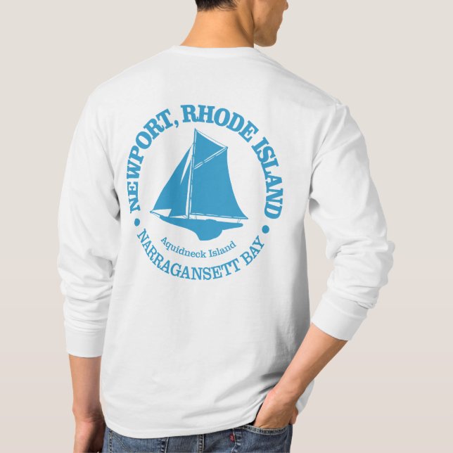 Newport RI (sloop) T-Shirt (Back)