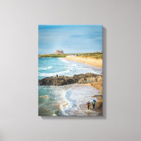 Newquay Fistral Beach at Sunset