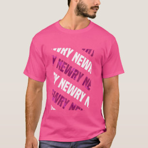 Newry Camo Pattern Pink Camouflage T-Shirt